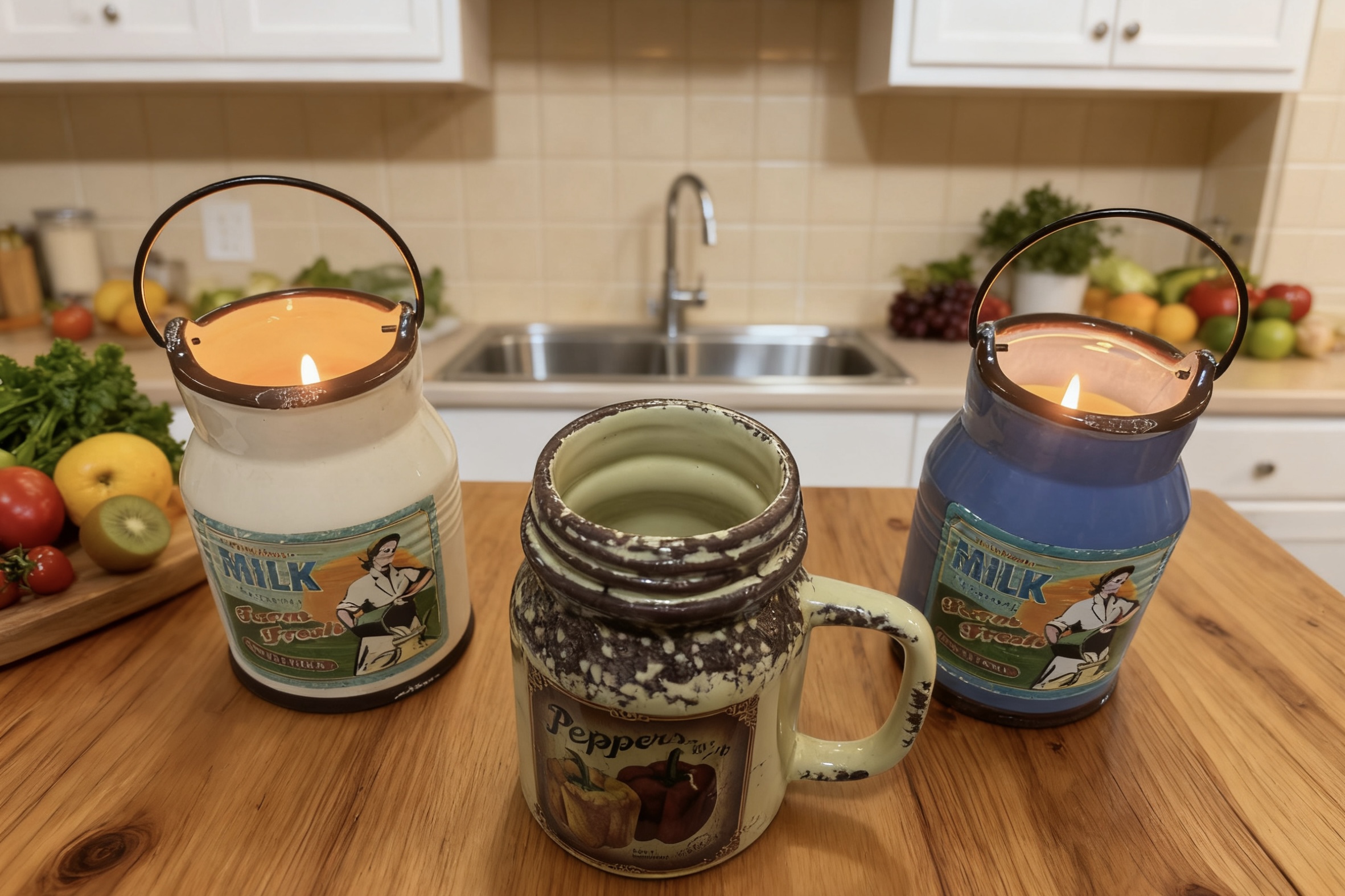 Kitchen Vibe Ceramic Filled Candle Collection (6)